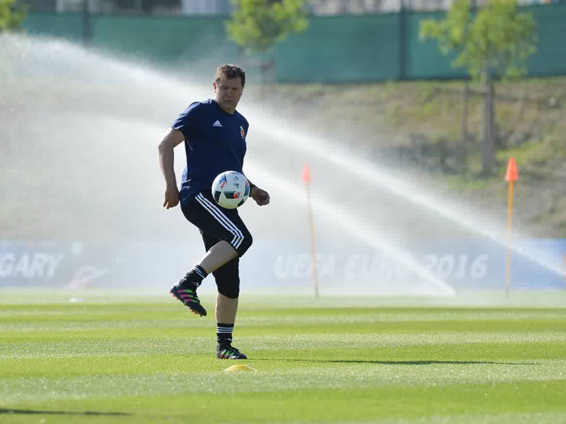 Utolsó edzés Bordeaux előtt